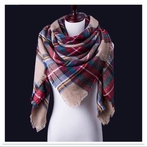 Fall Time!!! ☕️ Plaid Cozy Blanket Scarf!!! 🧣👜